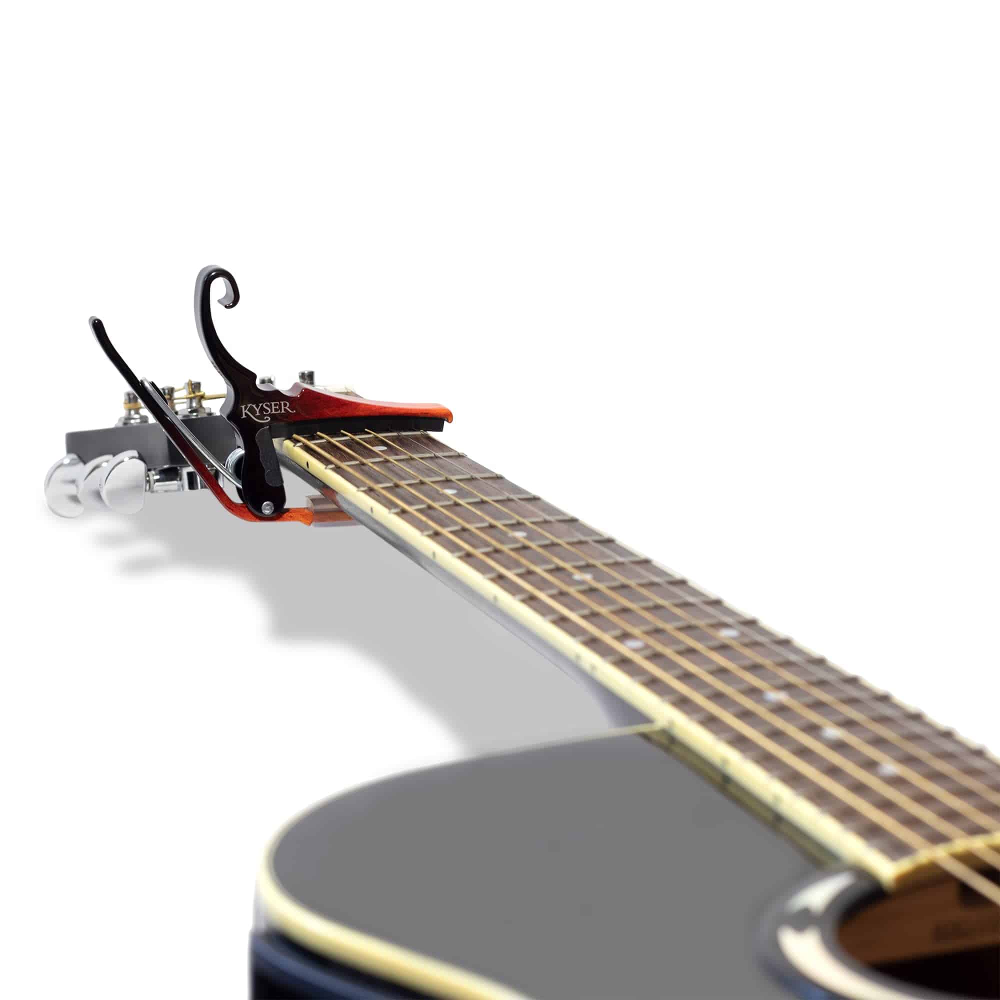 Kyser Quick-Change Guitar Capo para guitarras -Sunburst - Imagen 4