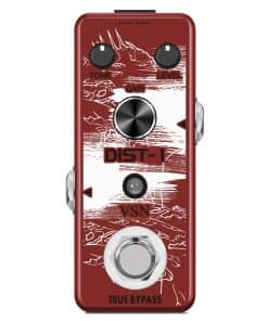 Pedal de Distorsión VSN, con distorsión muy realista de