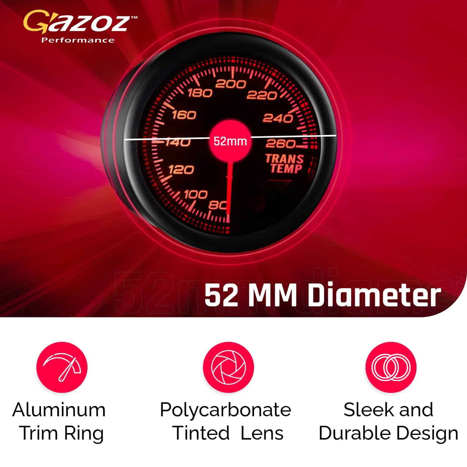Medidor de Temperatura de Transmisión Gazoz Performance - Imagen 4