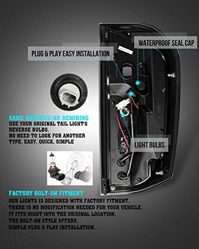 Luces traseras LED AUTOWIKI para Toyota Tundra 2014-2020 - Imagen 5