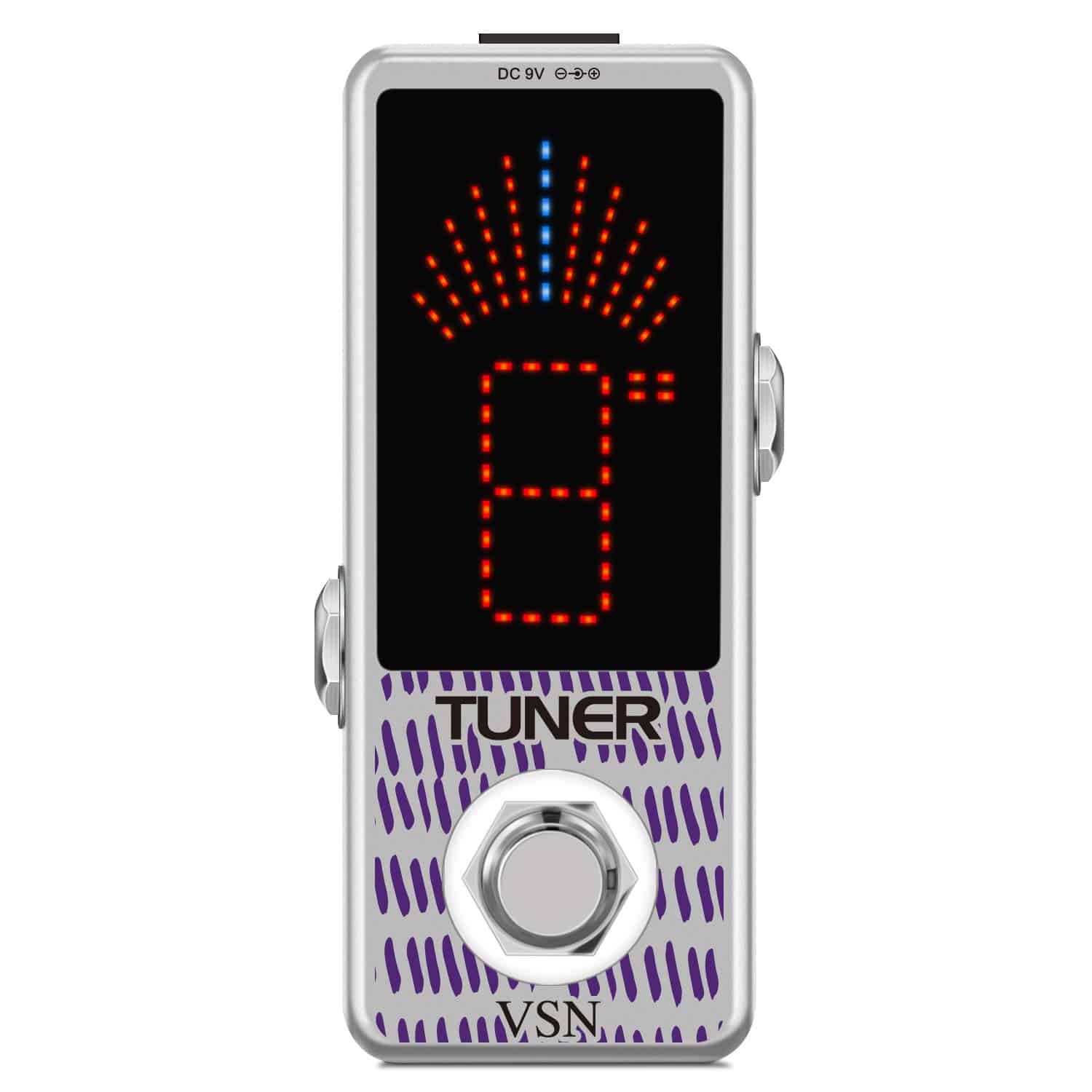 Pedal afinador de guitarra VSN, Afinador cromático de alta