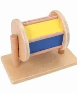 LEADER JOY Tambor Giratorio de Madera para Bebés de 1-3