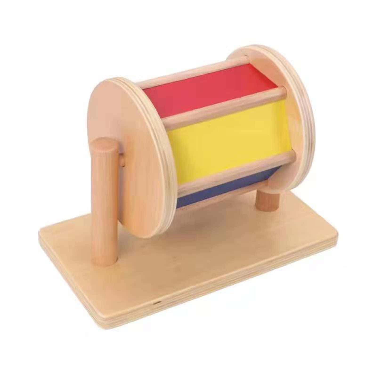 LEADER JOY Tambor Giratorio de Madera para Bebés de 1-3 - Imagen 10