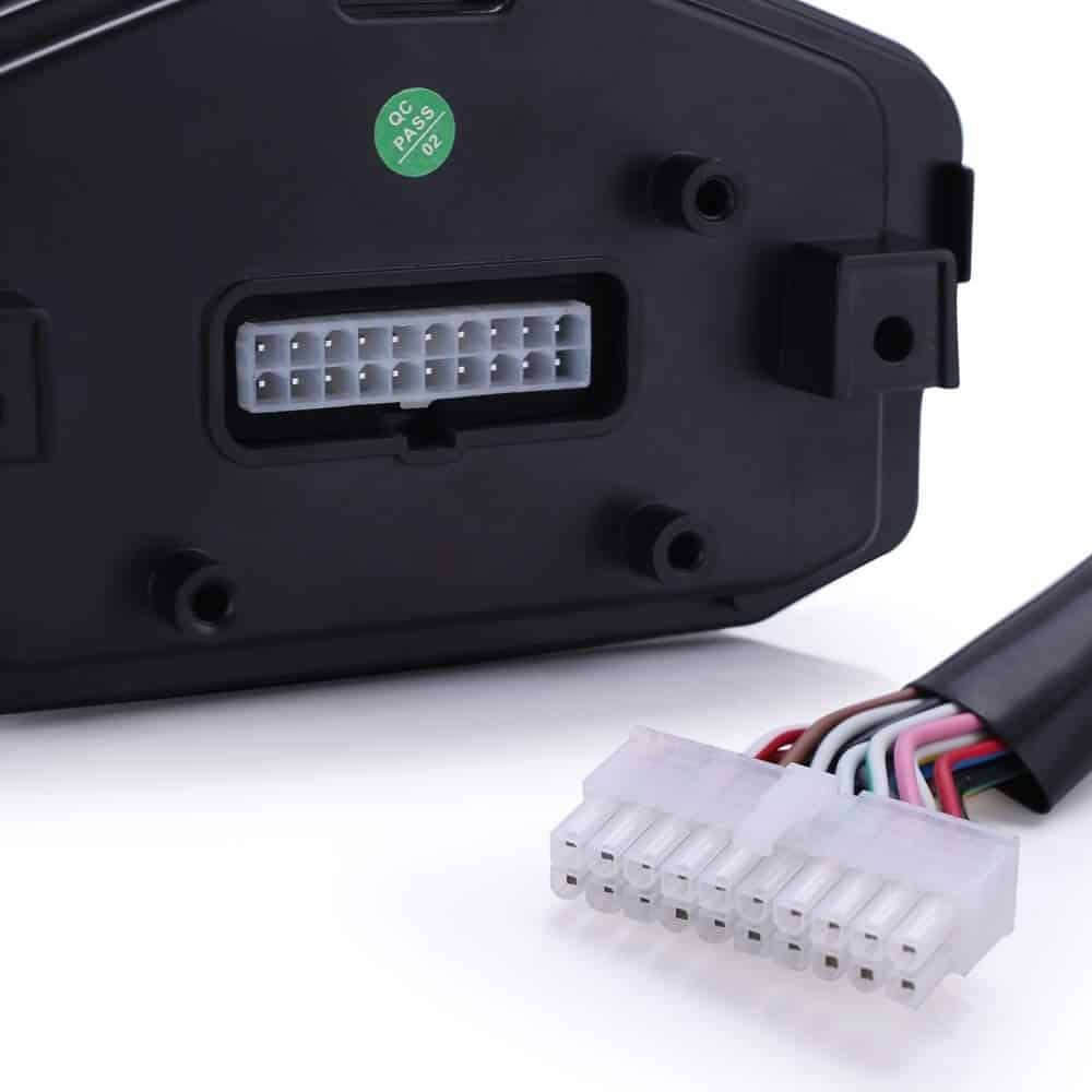 Velocímetro digital LED LCD universal para motocicleta - Imagen 6