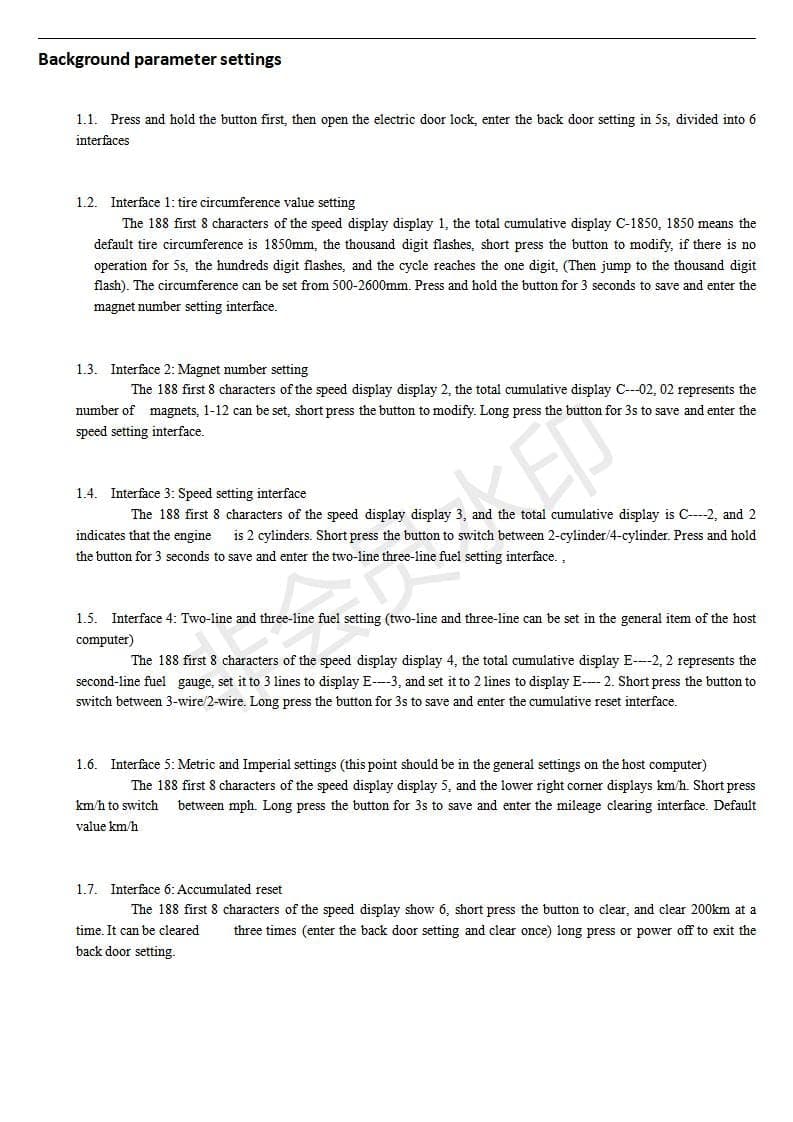 Velocímetro digital LED LCD universal para motocicleta - Imagen 10