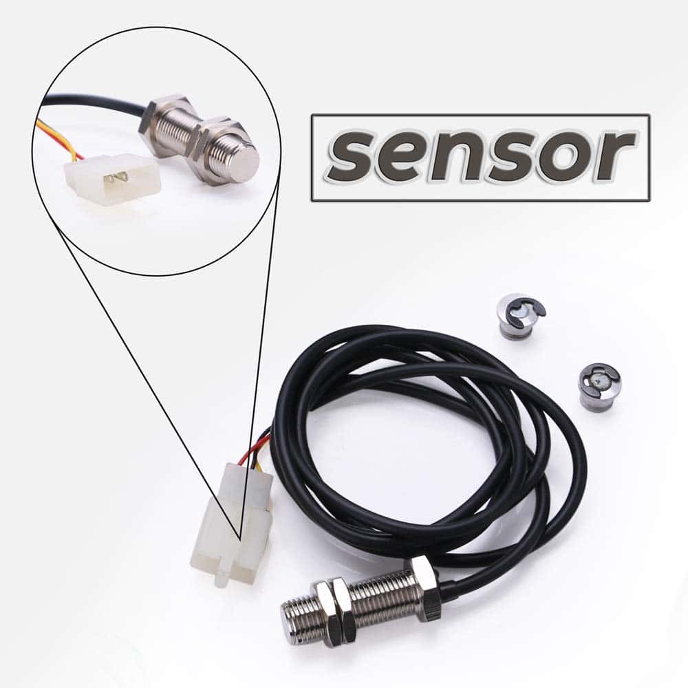 Velocímetro digital LED LCD universal para motocicleta - Imagen 7