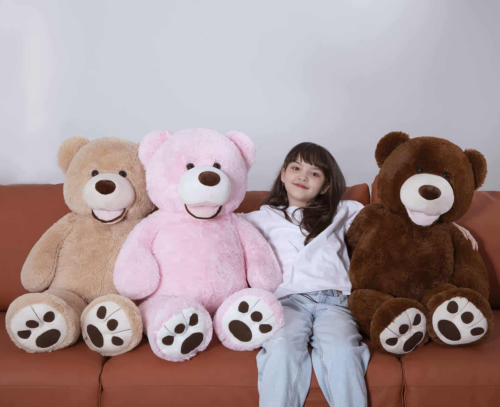 MorisMos Oso de Peluche Gigante con Huellas Grandes Oso de - Imagen 7