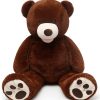 MorisMos Oso de Peluche Gigante con Huellas Grandes Oso de
