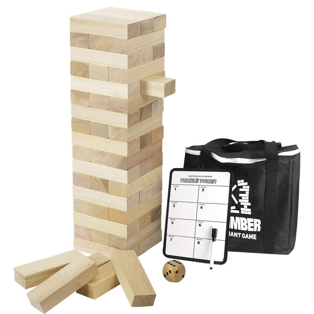 Torre Gigante Gentle Monster con Dados y Tablero de Juego,
