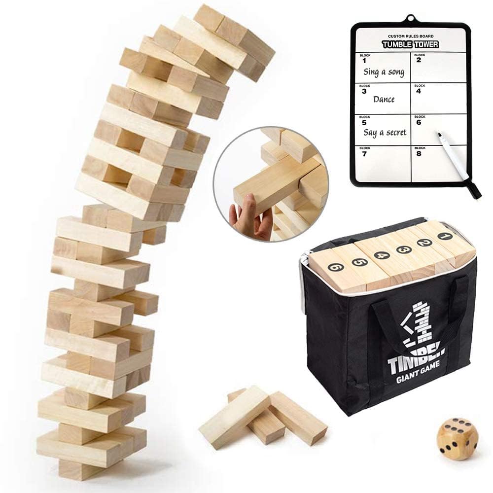 Torre Gigante Gentle Monster con Dados y Tablero de Juego, - Imagen 5