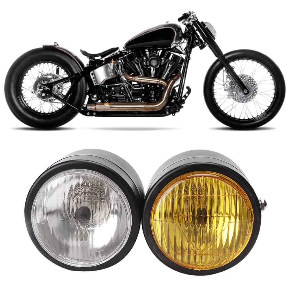 Doble Faro, Faro Delantero Doble Redondo Universal para - Imagen 6