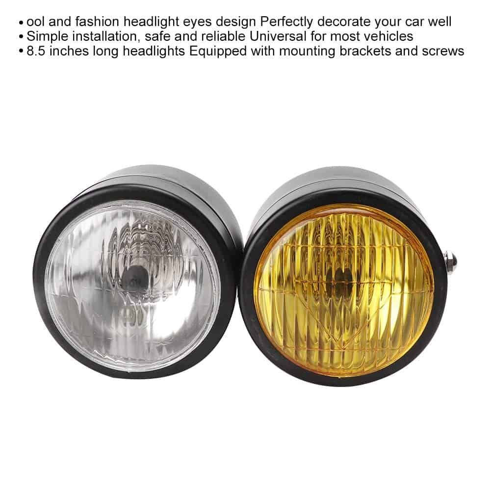 Doble Faro, Faro Delantero Doble Redondo Universal para - Imagen 7