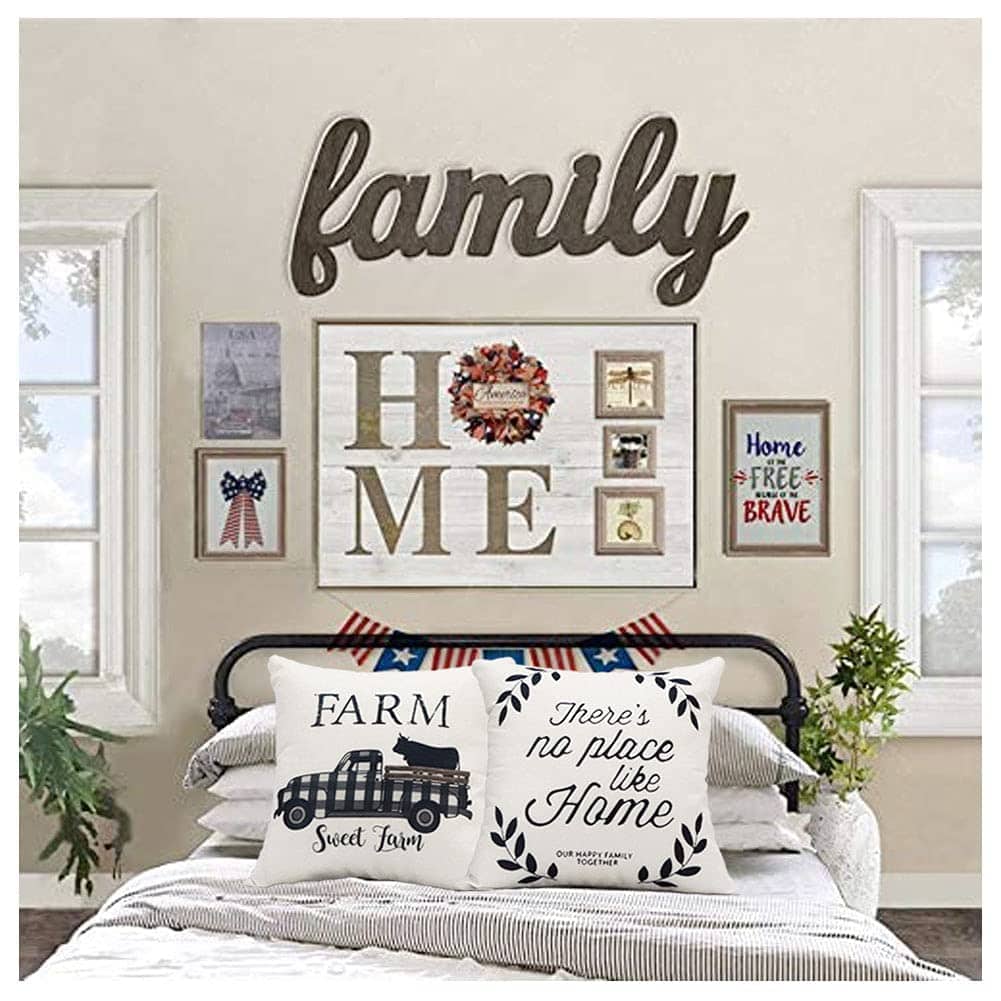 NYDECOR Funda de Almohada Frases de Inspiración Decoración - Imagen 7