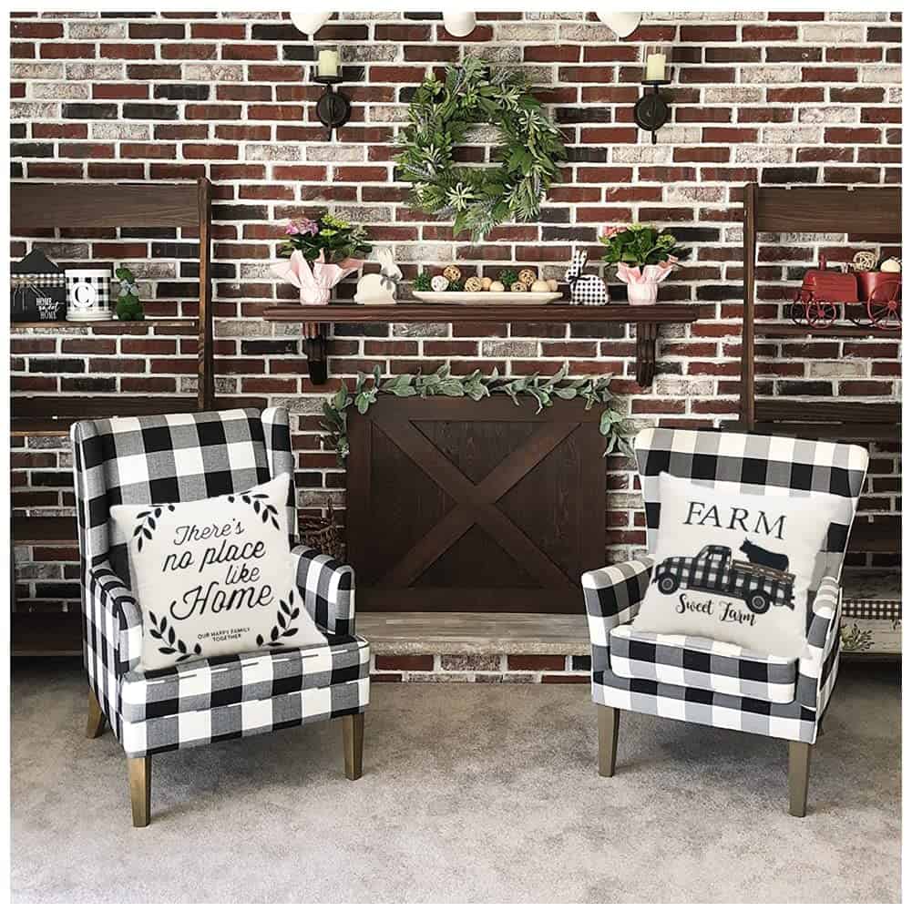 NYDECOR Funda de Almohada Frases de Inspiración Decoración - Imagen 6