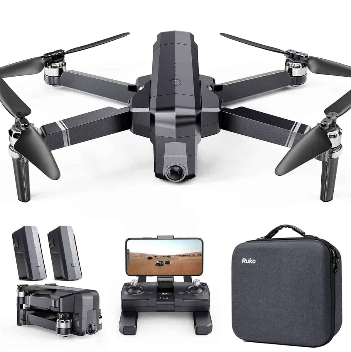 Drones Ruko F11PRO con Cámara para Adultos 4K Cámara 60