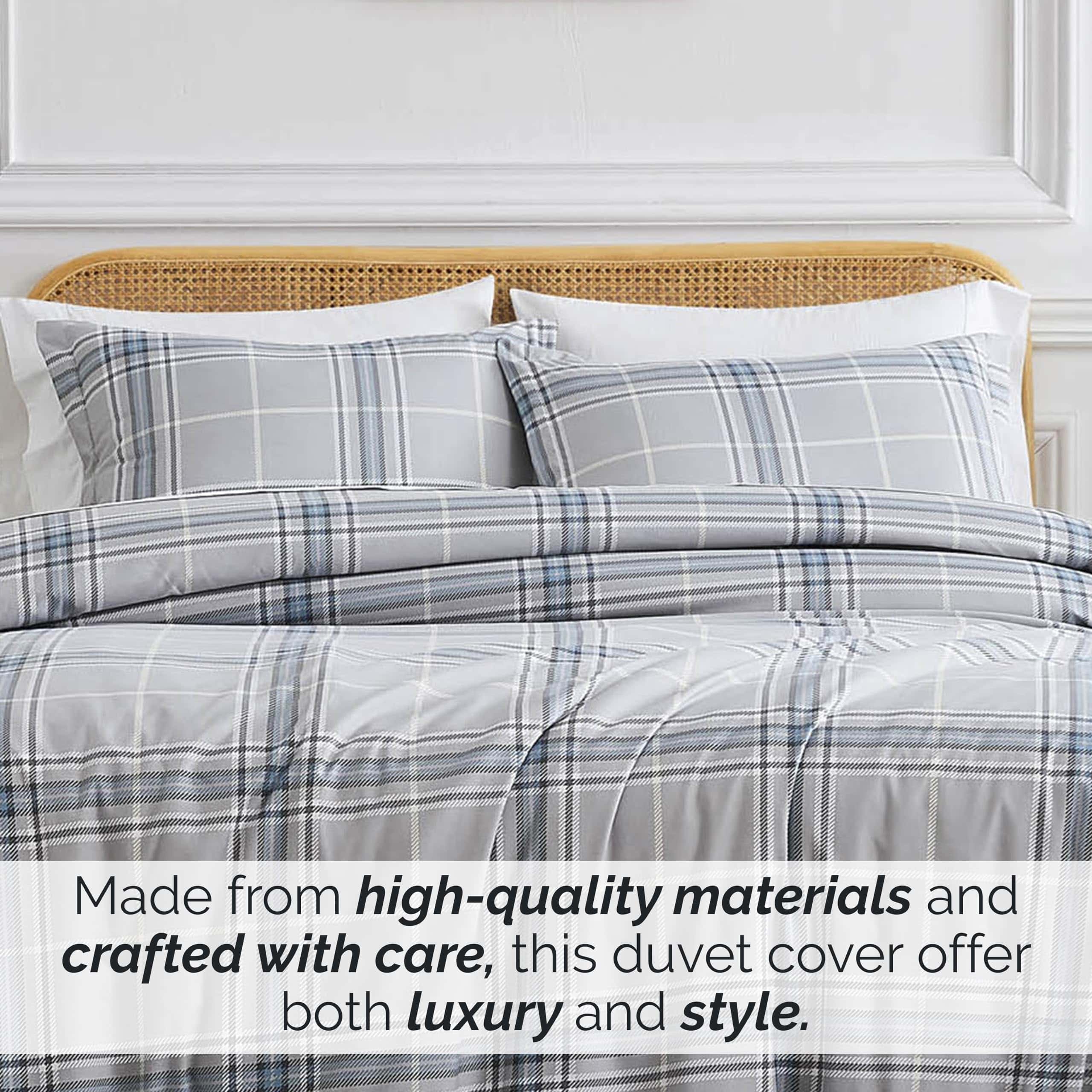 Set de Funda Nórdica Oversized Twin/XL de -Gris - Imagen 5