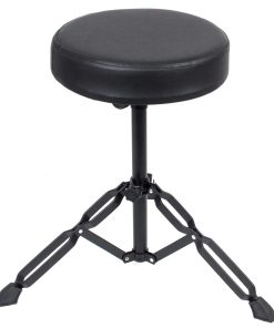 Banqueta de batería Kmise Deluxe con asiento acolchado