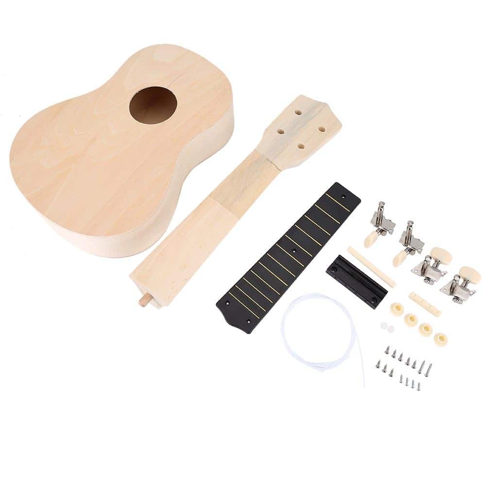 Kit de Ukelele DIY VGEBY1, Construye Tu Propio