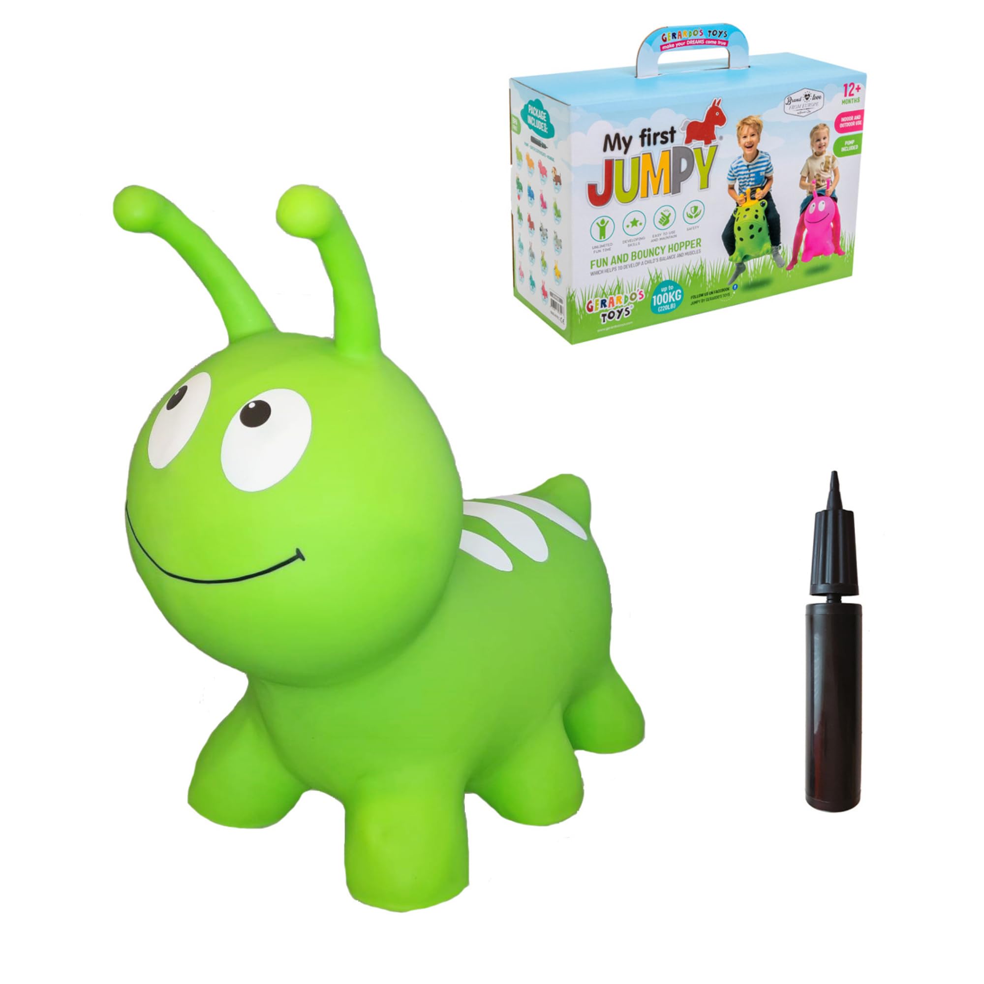 Jumpy Inflable Brincador de GERARDO - Juguete de Paseo de