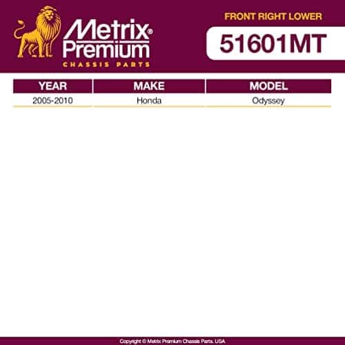 Brazo de control inferior derecho delantero Premium Metrix - Imagen 3