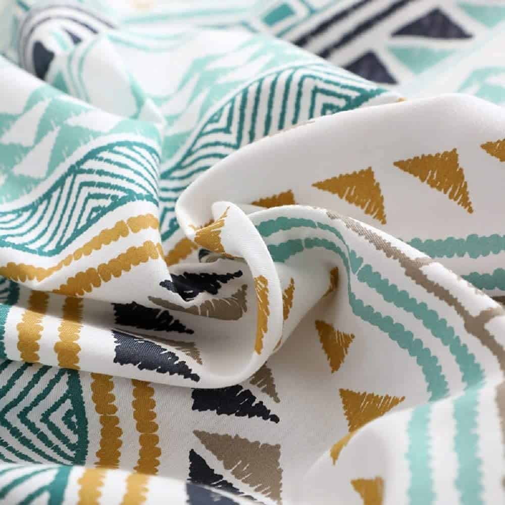 Juego de Funda Nórdica King Azteca Boho, 100% Algodón 3 pzs - Imagen 6