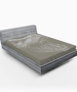 Sábana Ajustable de Dinosaurio Lunarable, Cabeza de un