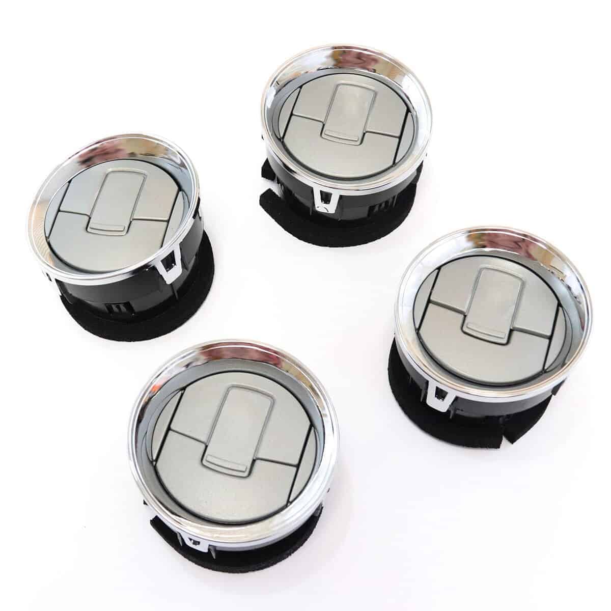 4 Louvres de Aire Acondicionado y Calefacción del Interior