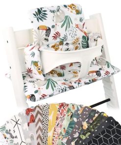 Cojín UKJE Compatible con Trona Stokke Tripp Trapp - Cojín