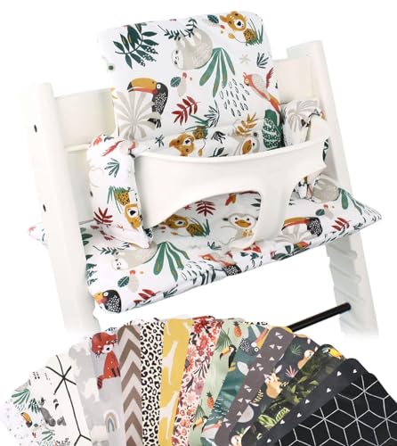 Cojín UKJE Compatible con Trona Stokke Tripp Trapp - Cojín