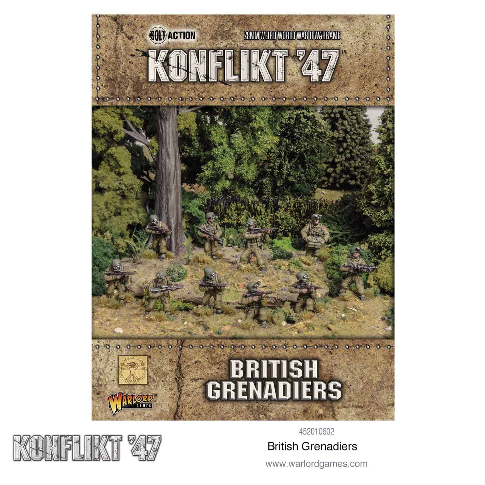 Juegos de Guerra Konflikt '47: Granaderos Británicos