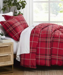 Set de Funda Nórdica Oversized -Rojo