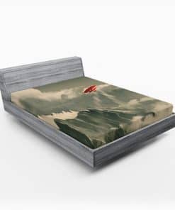 Sábana Ajustable Lunarable Fantasy, Avión de Biplano