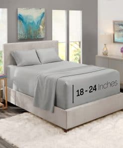 Juego de sábanas de bolsillo profundo Nestl, King,