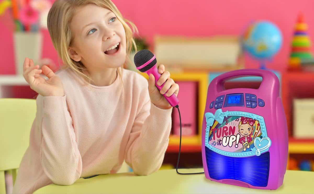 Máquina de karaoke Bluetooth JoJo Siwa de eKids, Altavoz de - Imagen 6