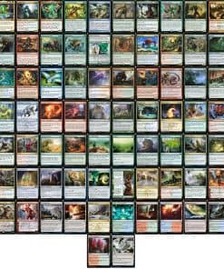 Mazo de Comandante Elemental - EDH - Verde Rojo Azul -