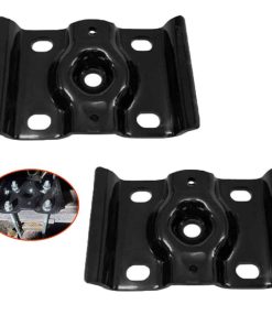 NIXFACE 2Pcs Placa Superior U Bolt Trasero para Ford