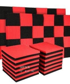 Panel Acústico Burdurry 50 Pack Espuma Absorbente de Sonido