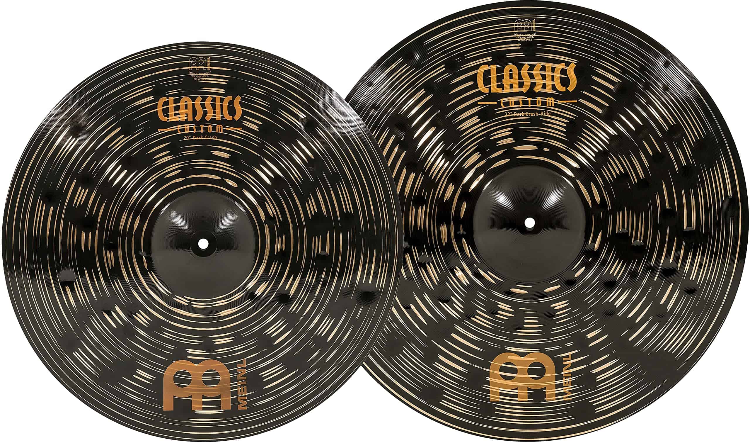 Set de Platos Meinl Cymbals Classics Custom Dark para - Imagen 5