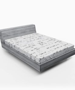 Sábana Ajustable con Temática Matemática Lunarable, Diseño