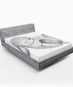 Sábana Ajustable Lunarable, Colores Pastel, Boceto de