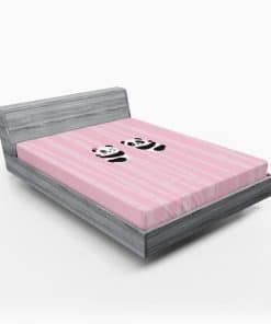 Sábana Ajustable Lunarable Woodland, Diseño de Pandas en