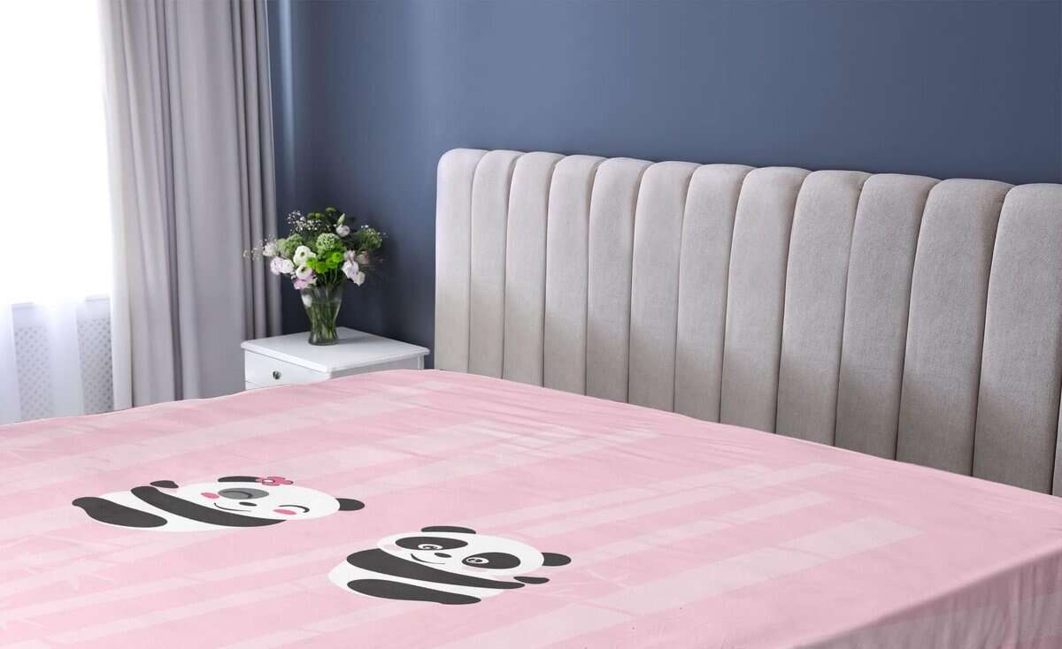 Sábana Ajustable Lunarable Woodland, Diseño de Pandas en - Imagen 3