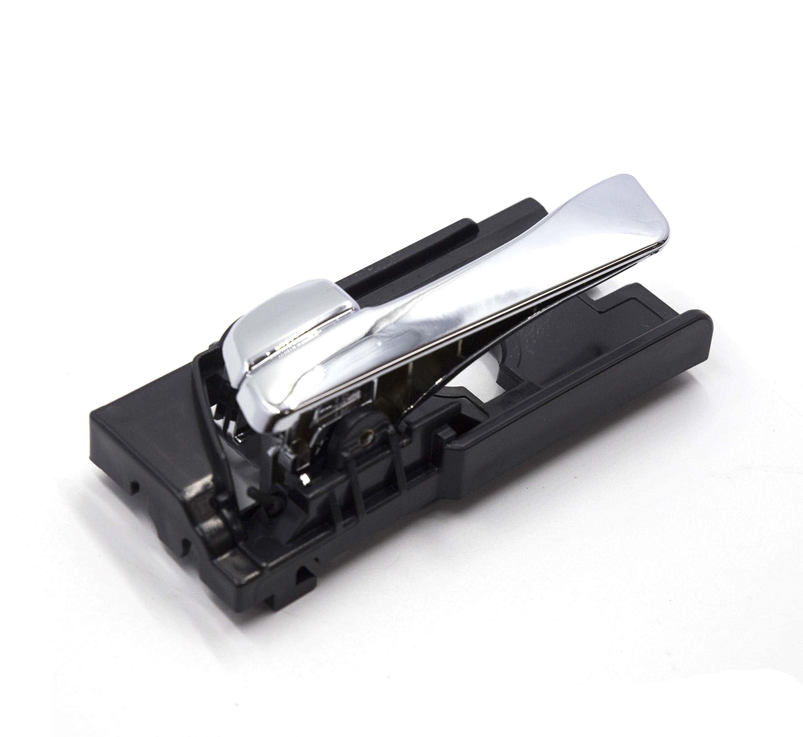 Juego de 4 manijas de puerta interior cromadas delanteras y - Imagen 7