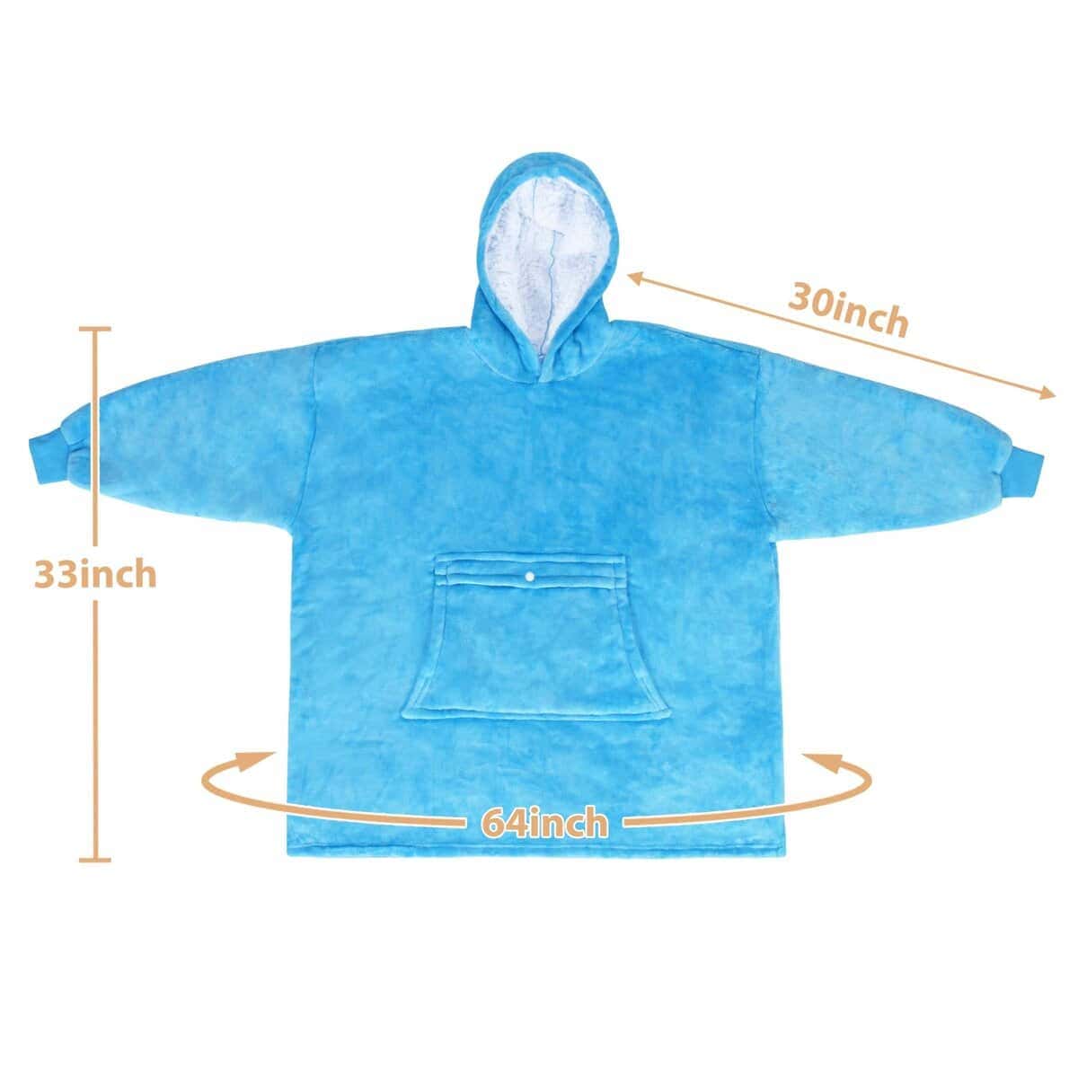 Manta con capucha Catalonia para niños, sudadera oversized - Imagen 8