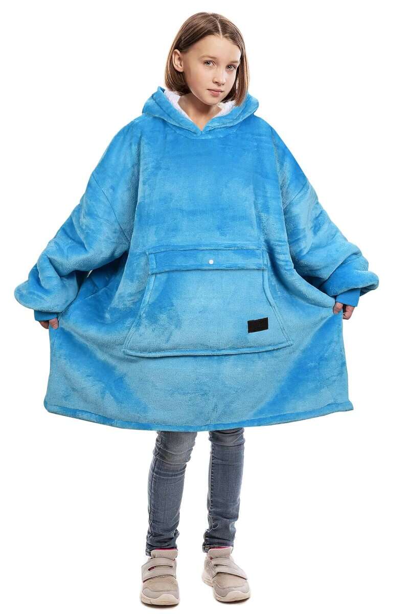 Manta con capucha Catalonia para niños, sudadera oversized