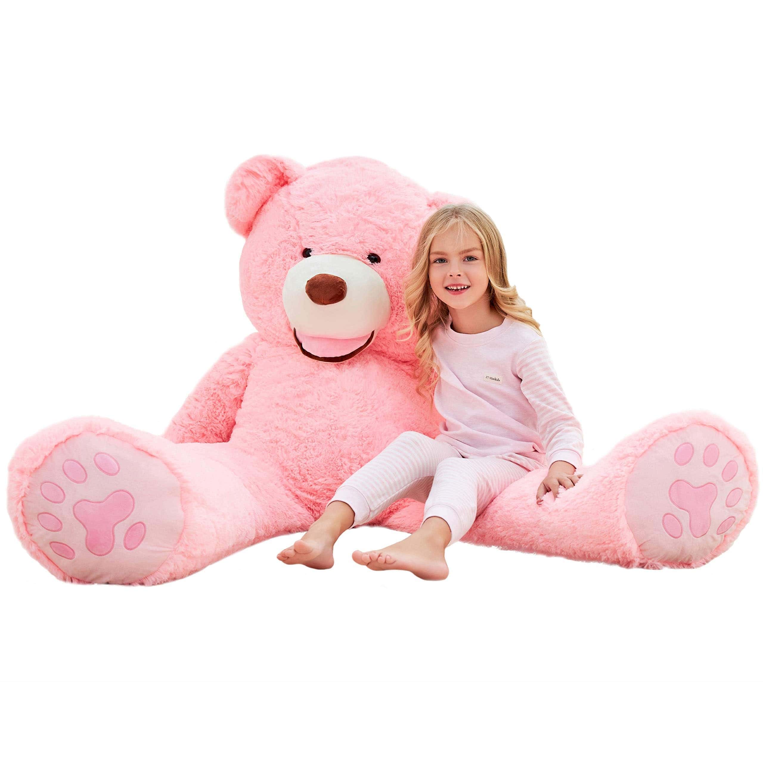 IKASA Oso de Peluche Gigante de Juguete de Peluche (Rosa,