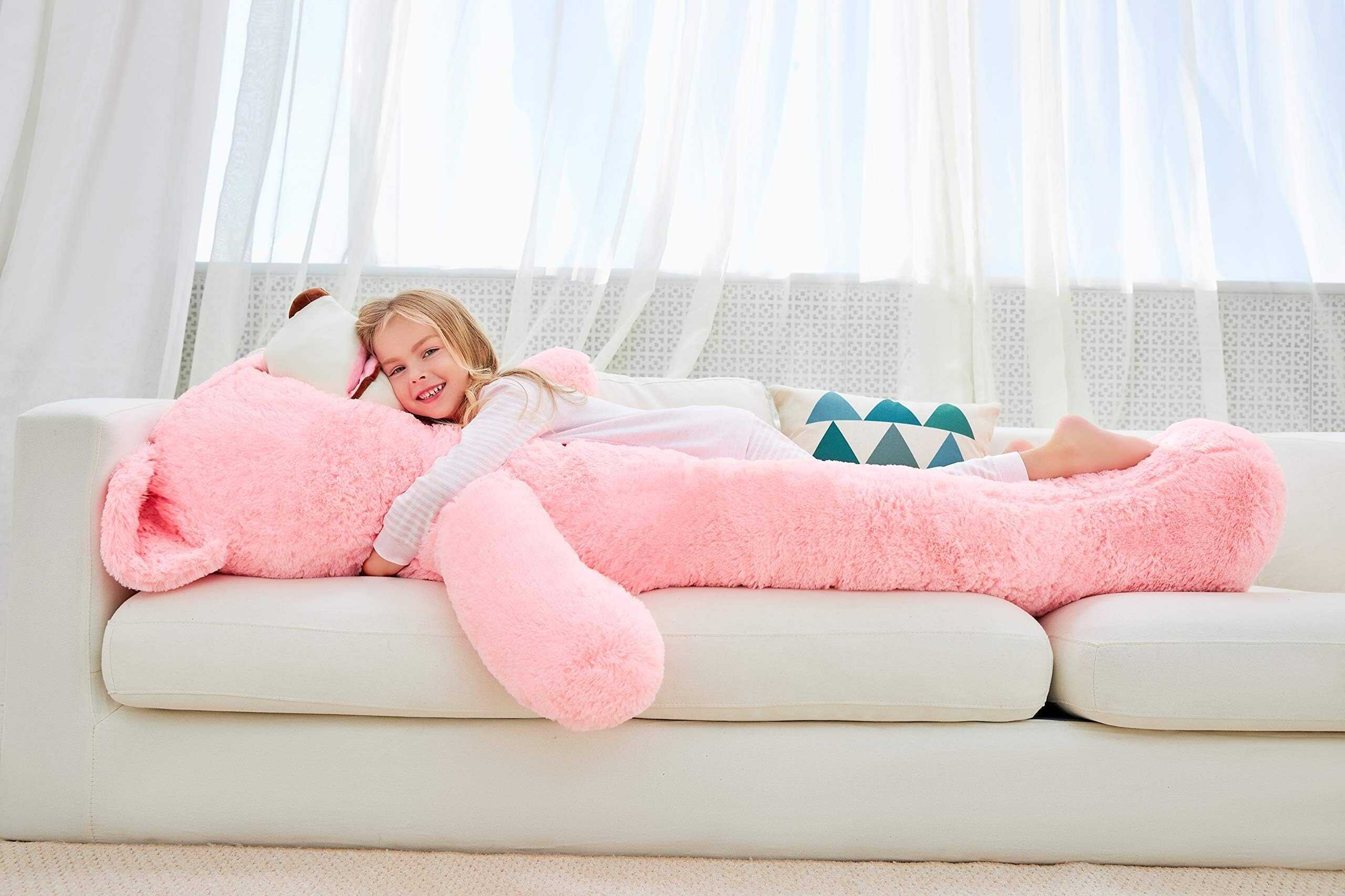 IKASA Oso de Peluche Gigante de Juguete de Peluche (Rosa, - Imagen 7