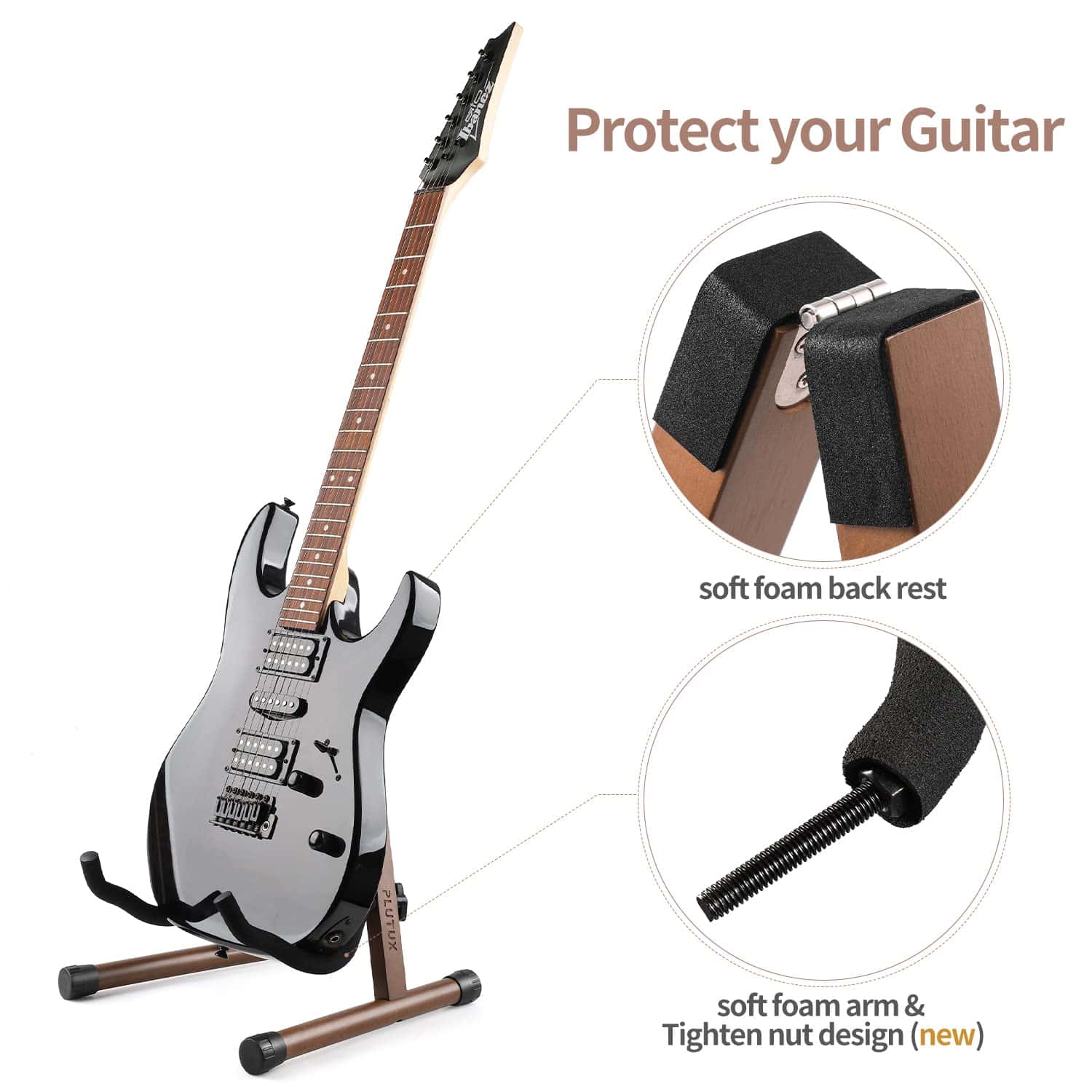 Soporte de guitarra de madera, soporte de guitarra - Imagen 5