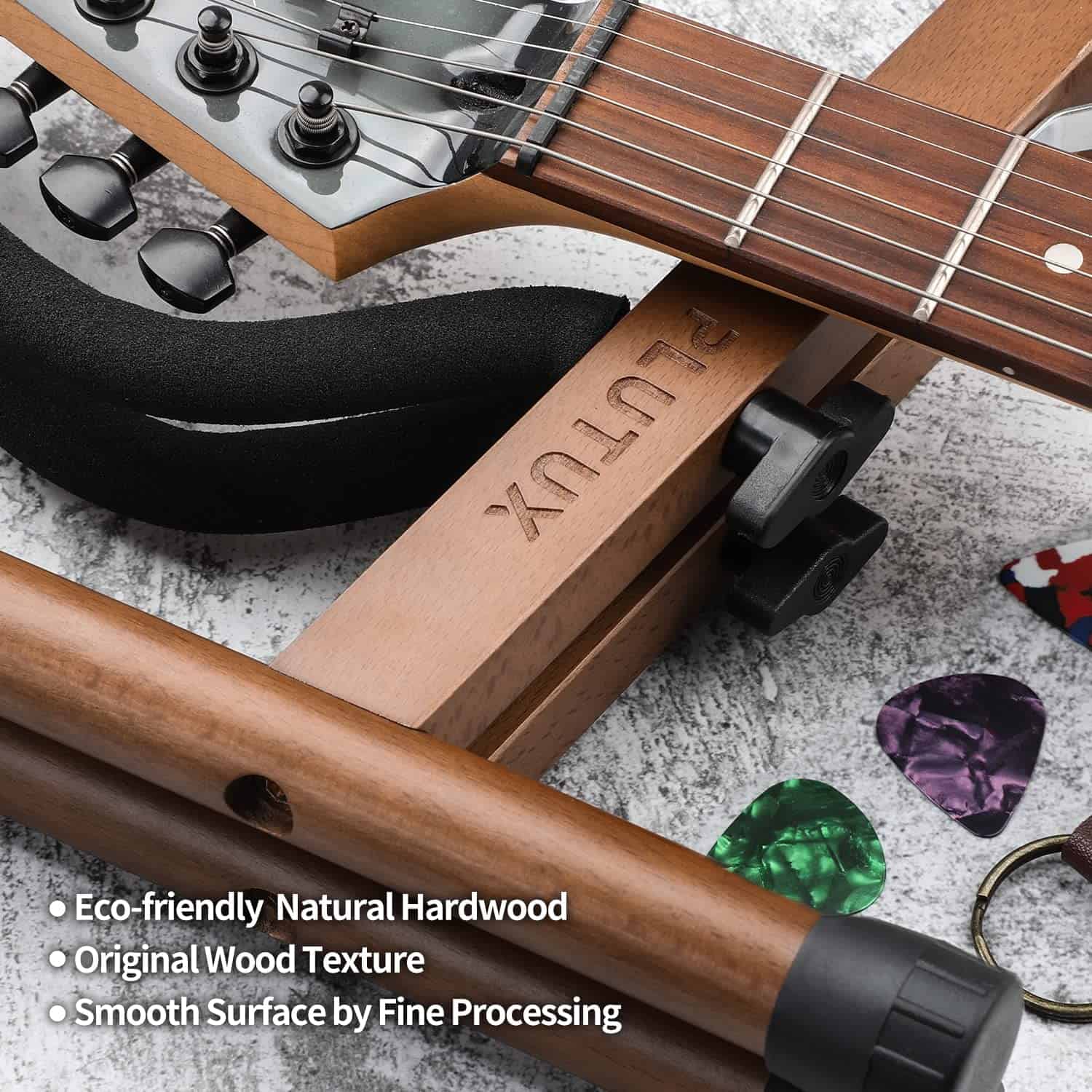 Soporte de guitarra de madera, soporte de guitarra - Imagen 6