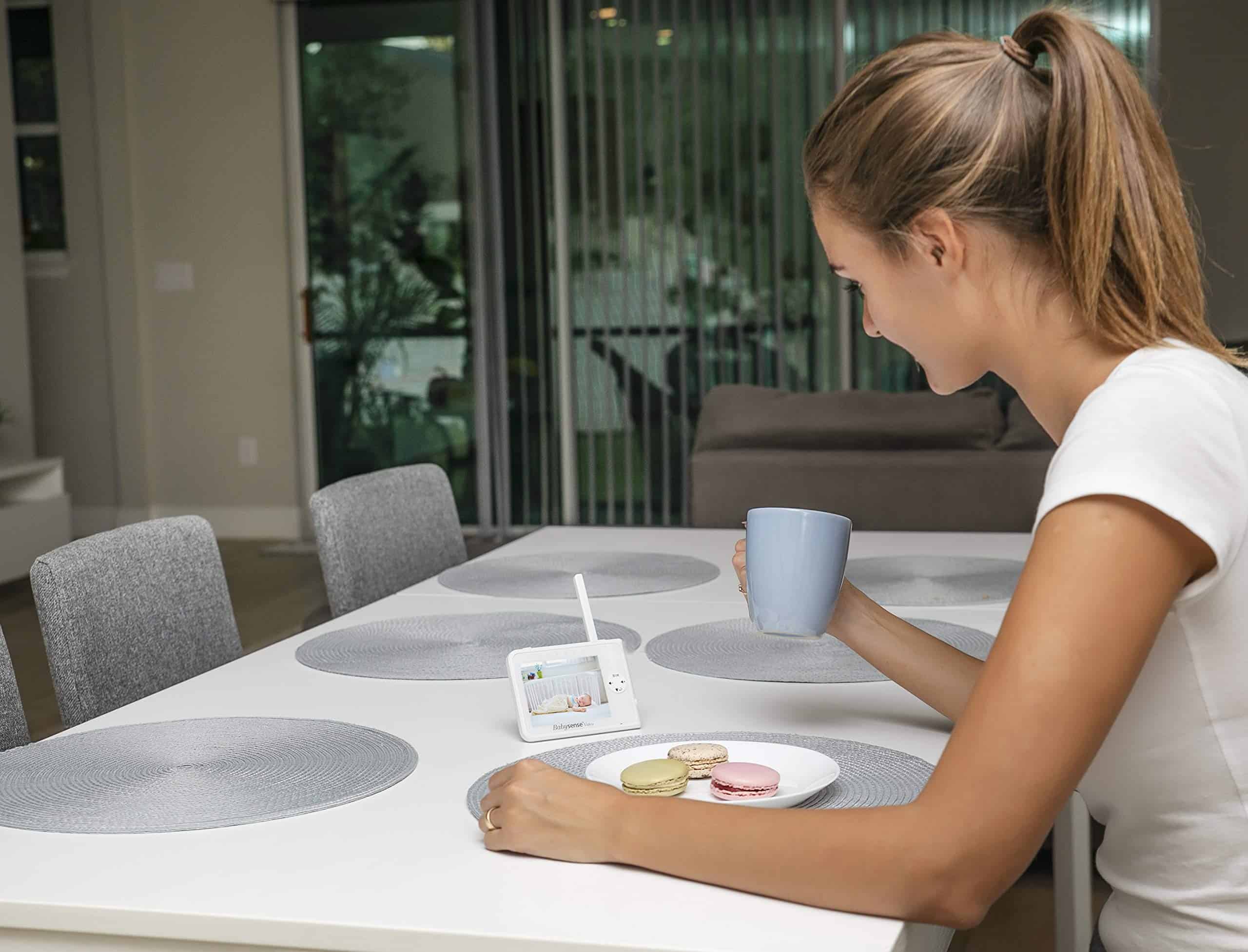 Monitor de Bebé Babysense 3.5" Pantalla con Cámara y Audio, - Imagen 3